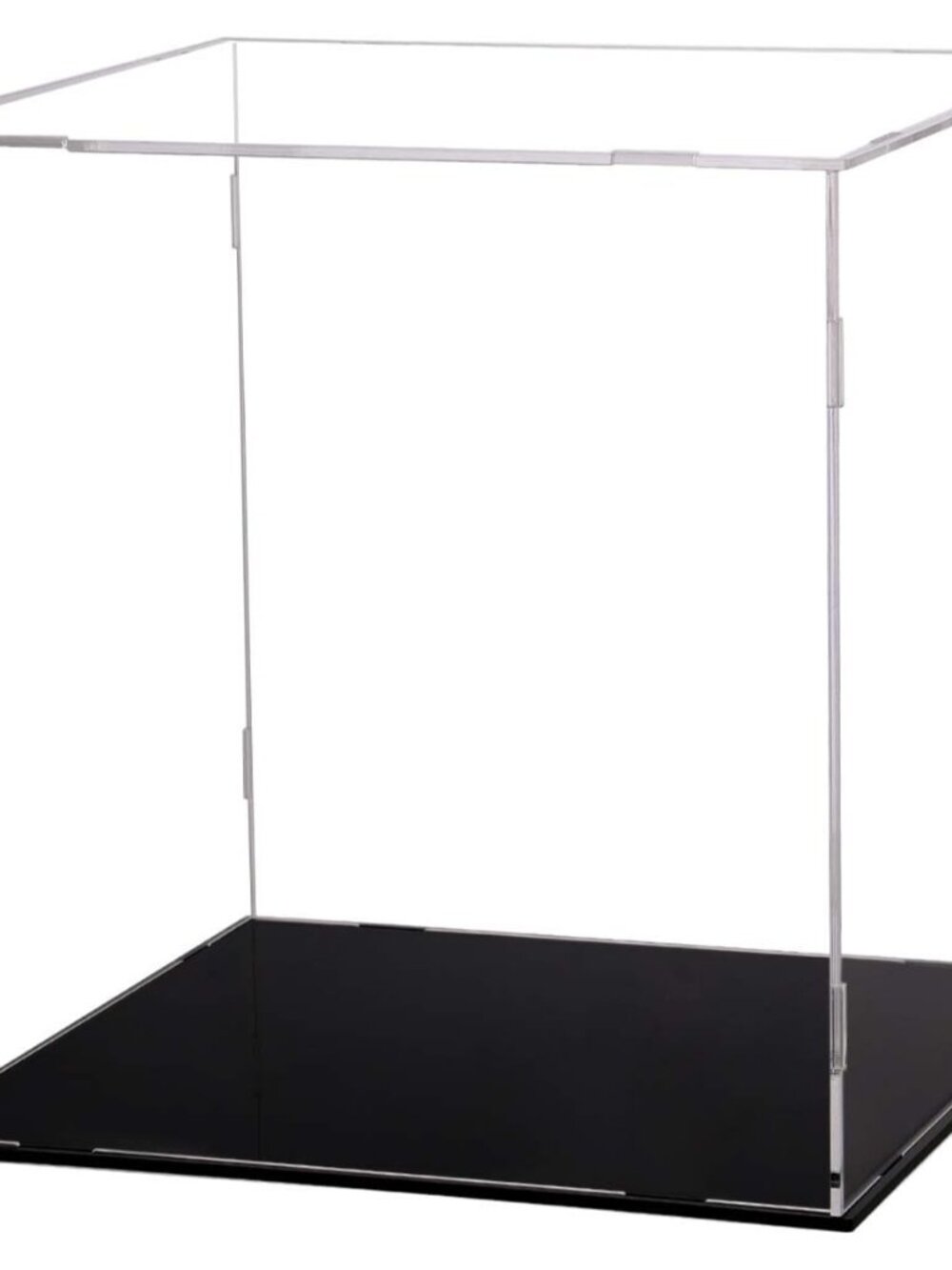 Display Case for Collectibles Assemble Clear Acrylic Box Alternative Glass Case